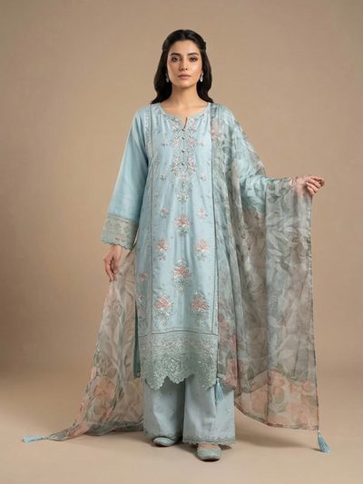 3pc dress with dupatta and trouser