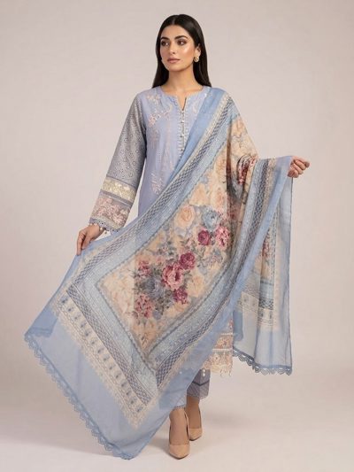 3pc dress with dupatta and trouser