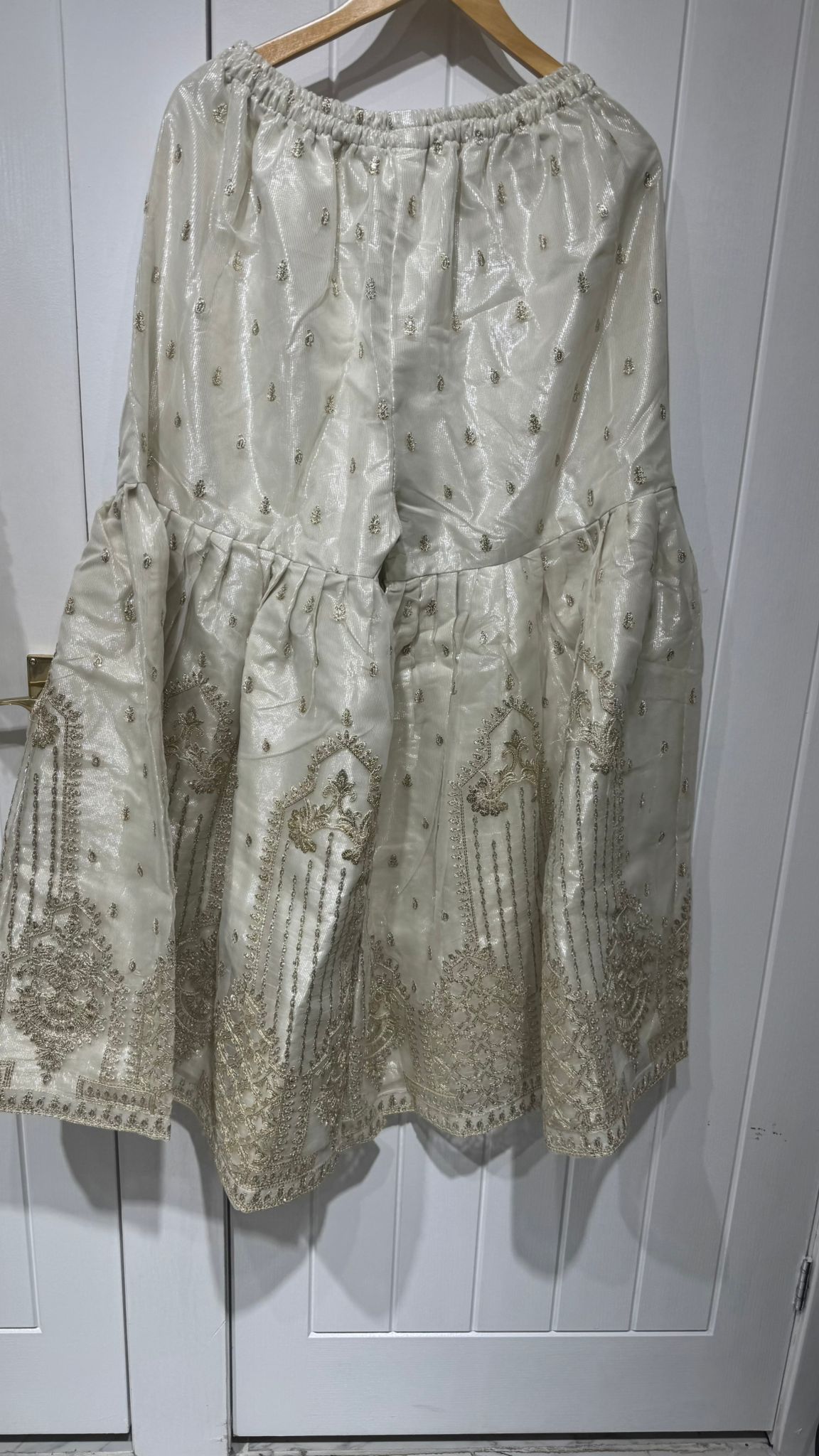 3pc premium embroidery dress with embroided dupatta and plazo