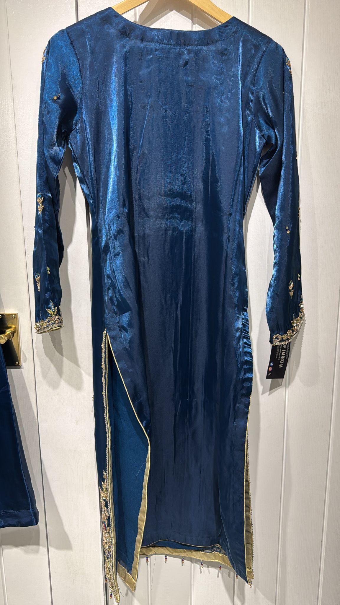 3pc premium embroidery dress with embroided dupatta and plazo