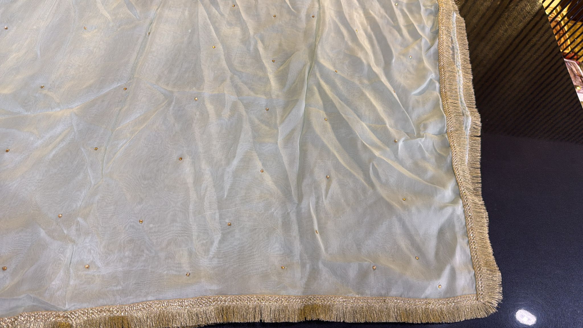 3pc dress with embroided dupatta and plazo