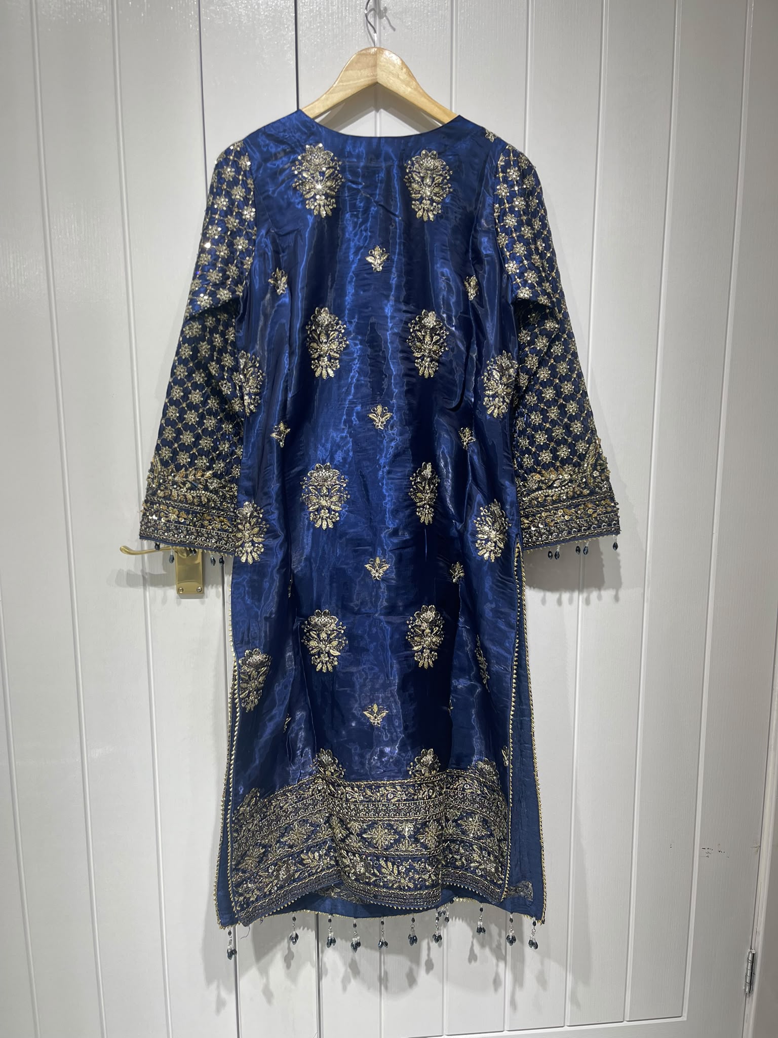 3pc premium embroidery dress with dupatta and plazo