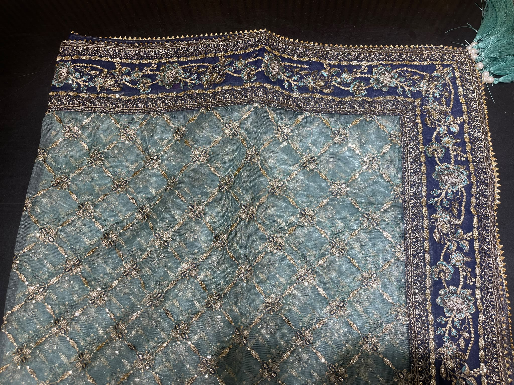 3pc premium embroidery dress with dupatta and plazo