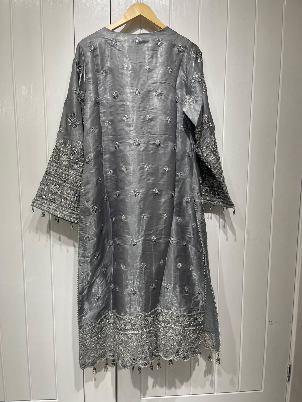 3pc premium embroidery dress with dupatta and plazo