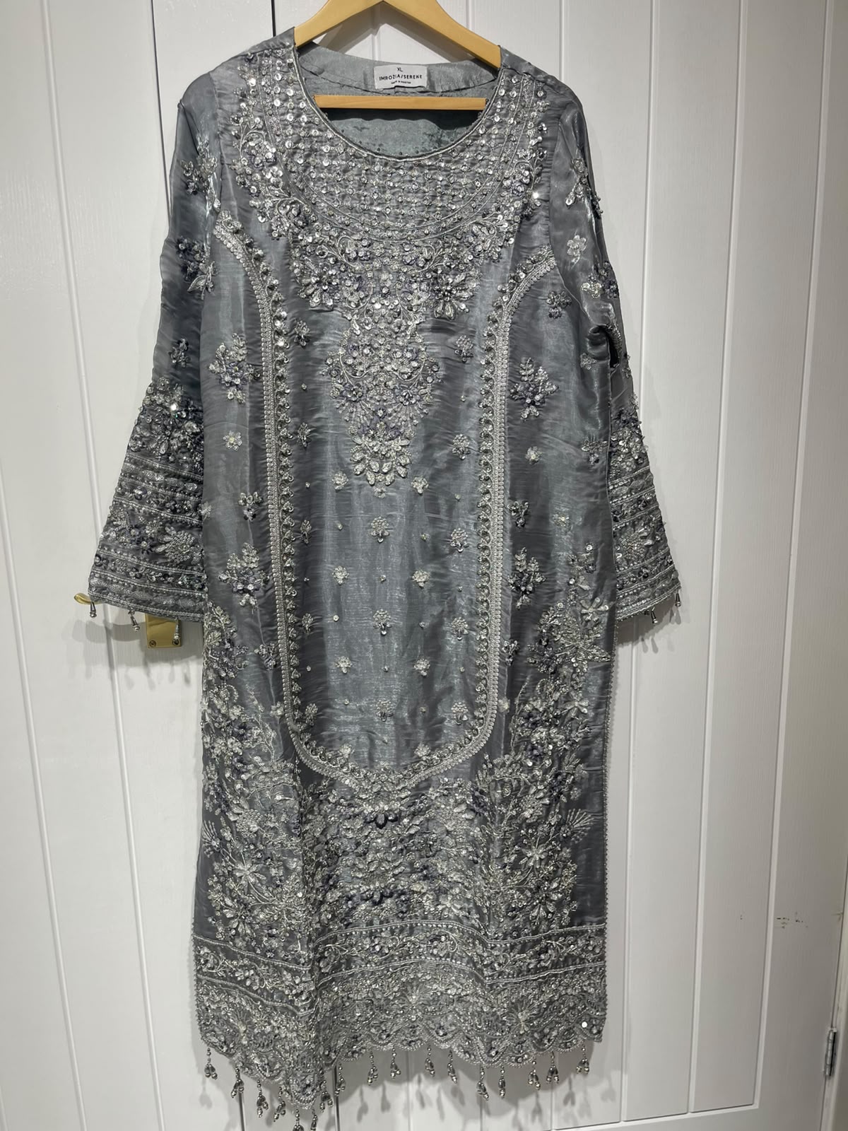 3pc premium embroidery dress with dupatta and plazo