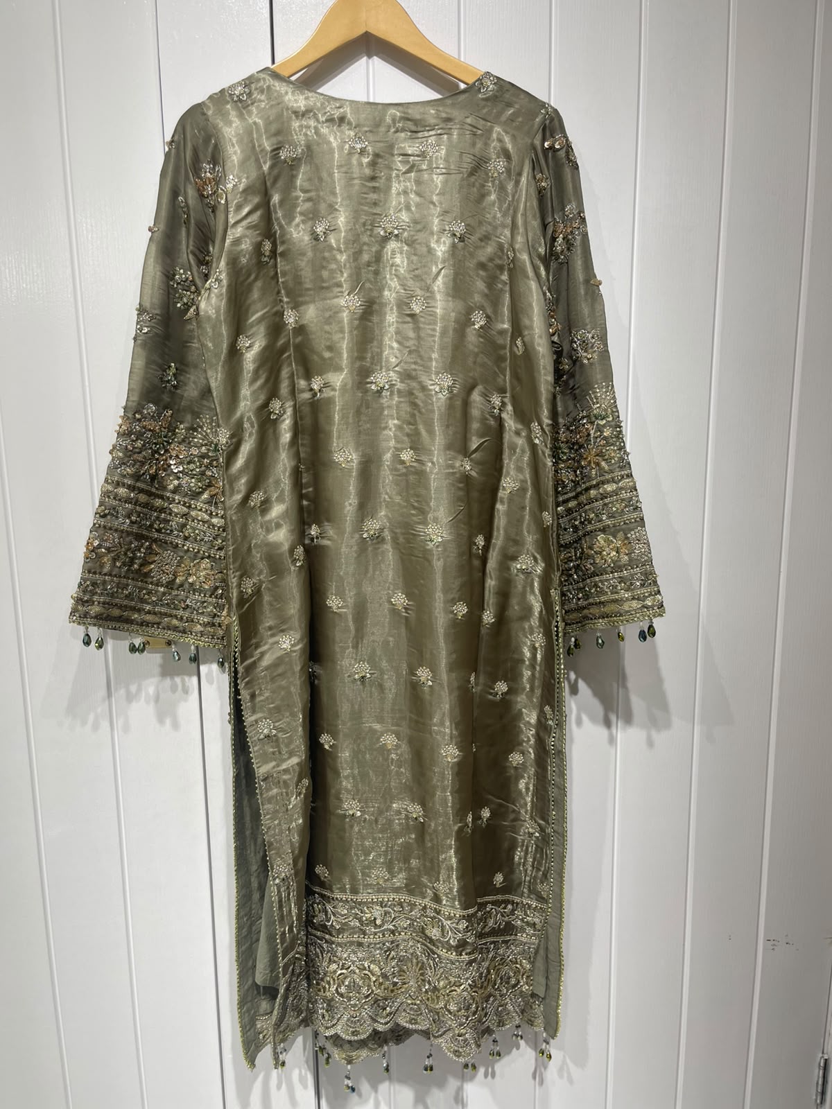 3pc premium embroidery dress with dupatta and plazo