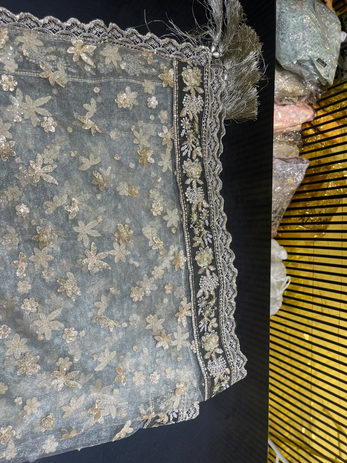 3pc premium embroidery dress with dupatta and plazo