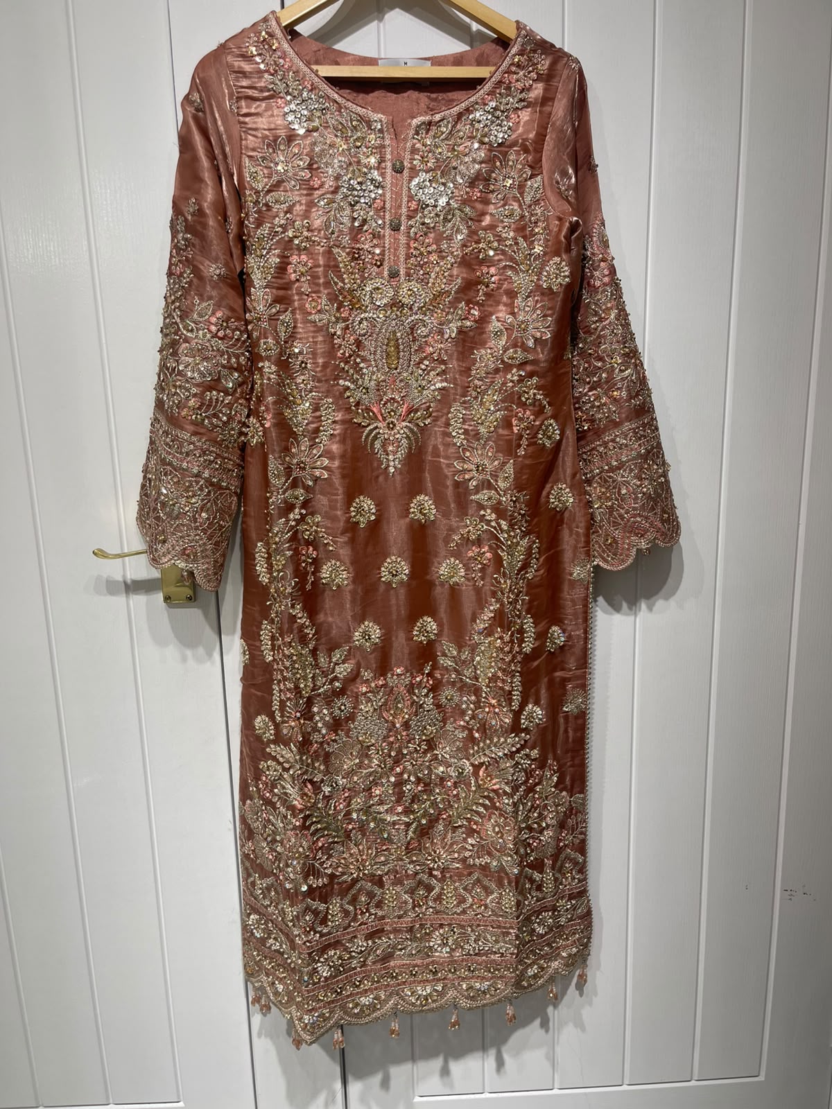 3pc premium embroidery dress with dupatta and plazo