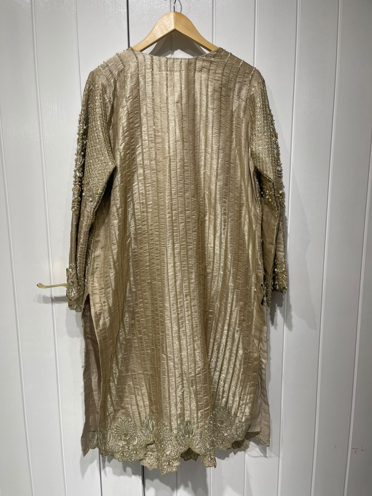 3pc premium embroidery dress with embroided dupatta and plazo
