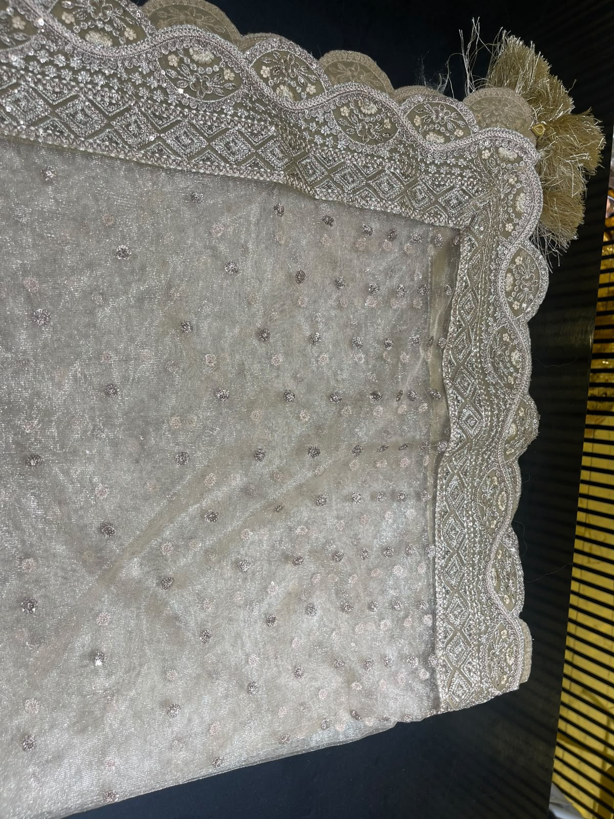 3pc premium embroidery dress with embroided dupatta and plazo