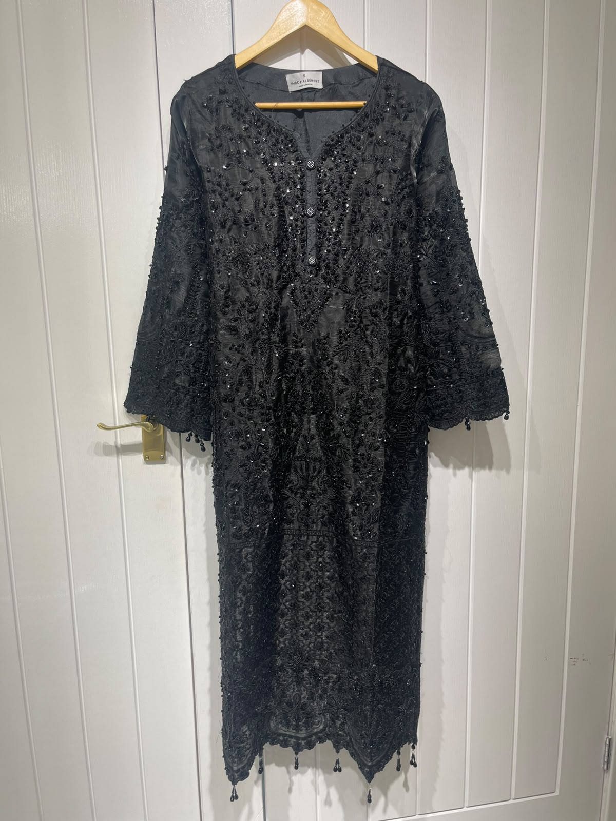 3pc premium embroidery dress with embroided dupatta and plazo