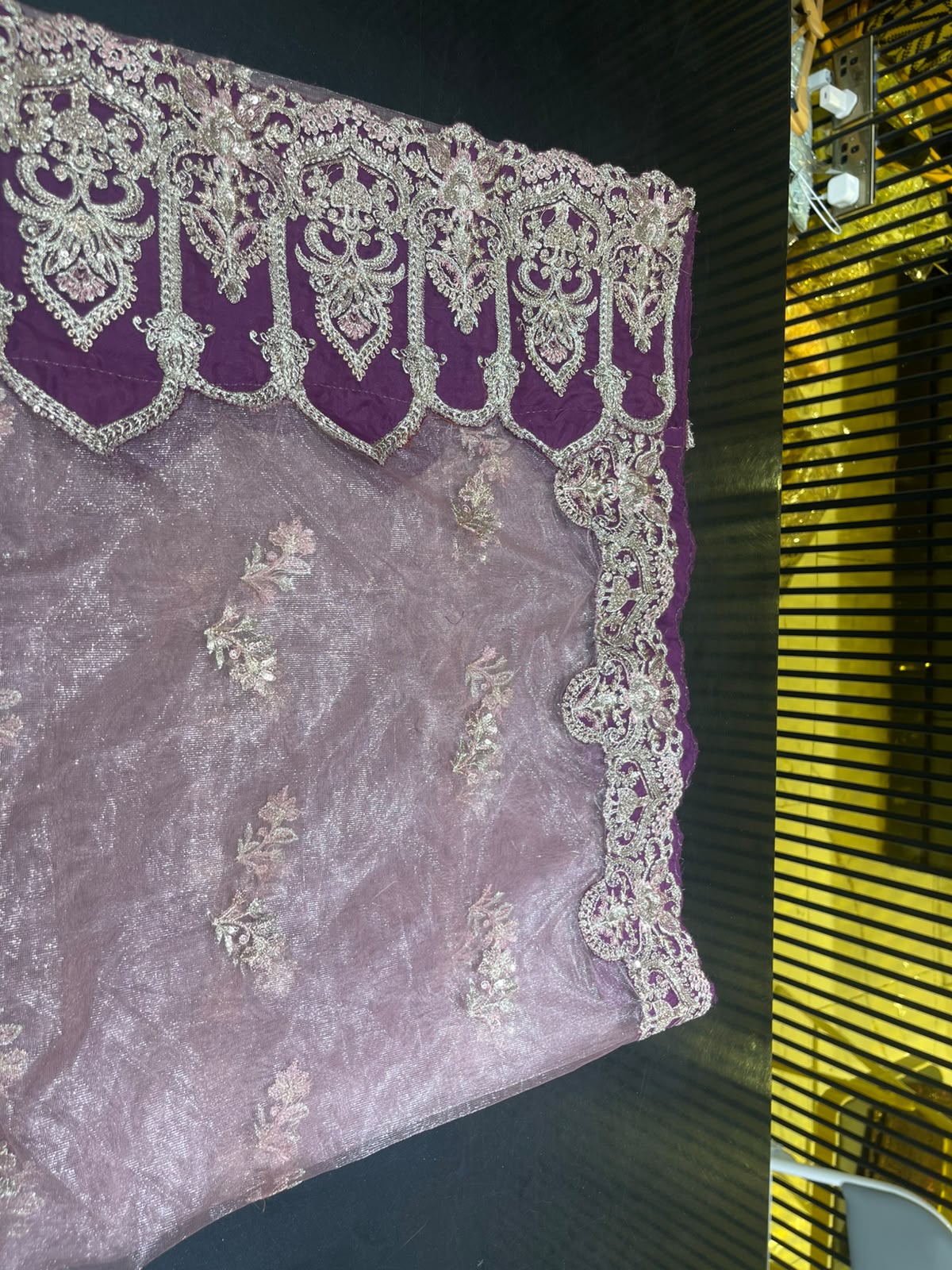 3pc premium embroidery dress with embroided dupatta and plazo