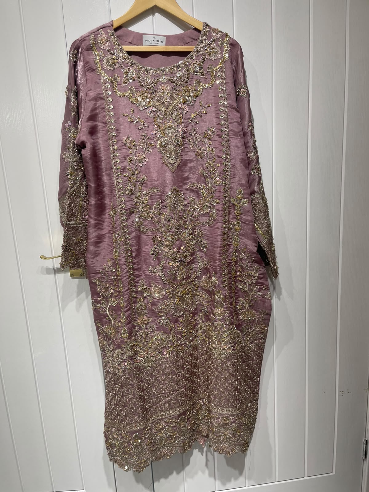 3pc premium embroidery dress with embroided dupatta and plazo