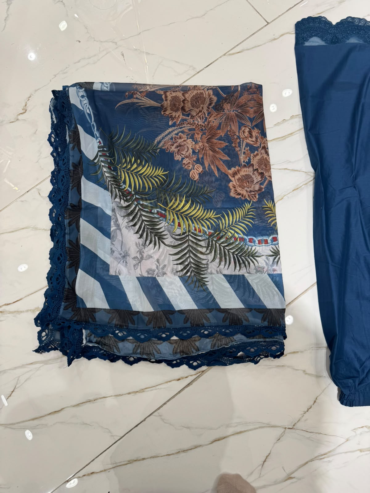 3pc dress with dupatta and trouser