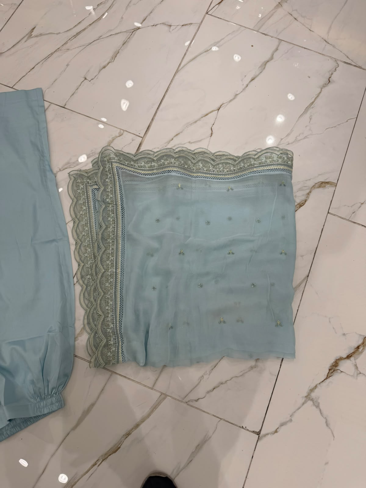 3pc dress with dupatta and trouser