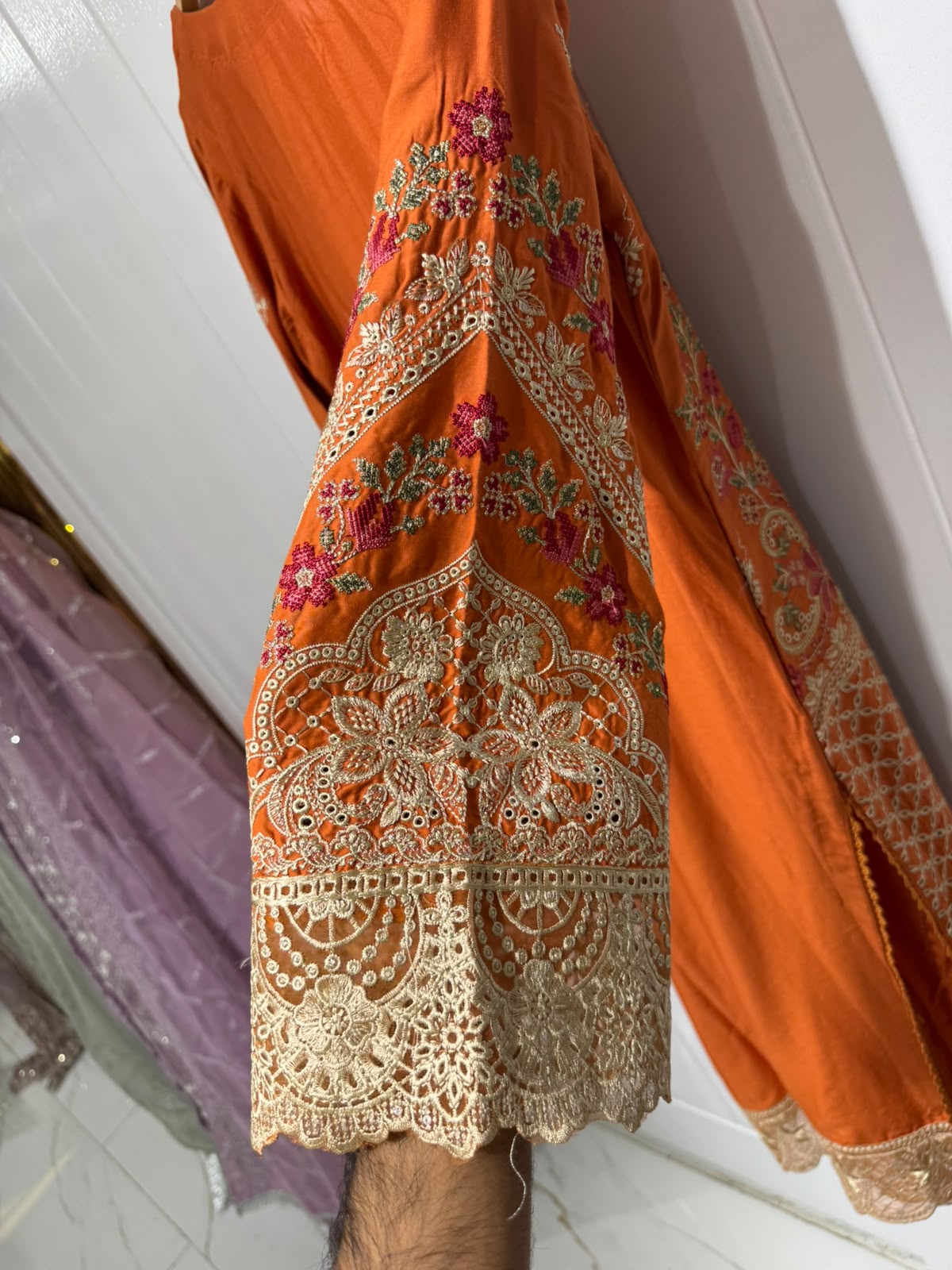 3pc dress with dupatta and trouser