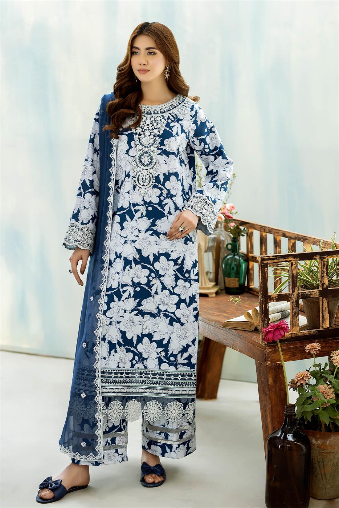 Pakistani Designer stitched women suit