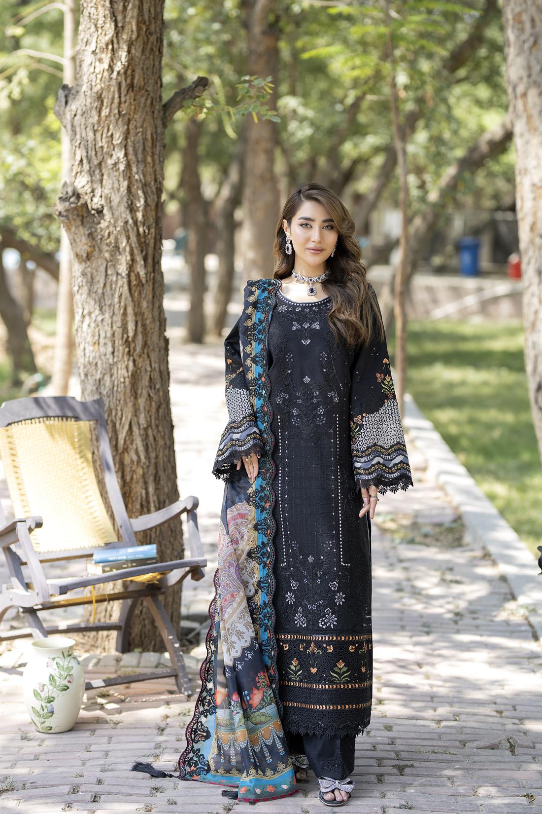 Pakistani Designer stitched women suit