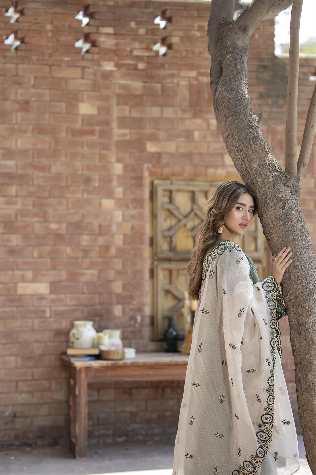 Pakistani Designer stitched women suit