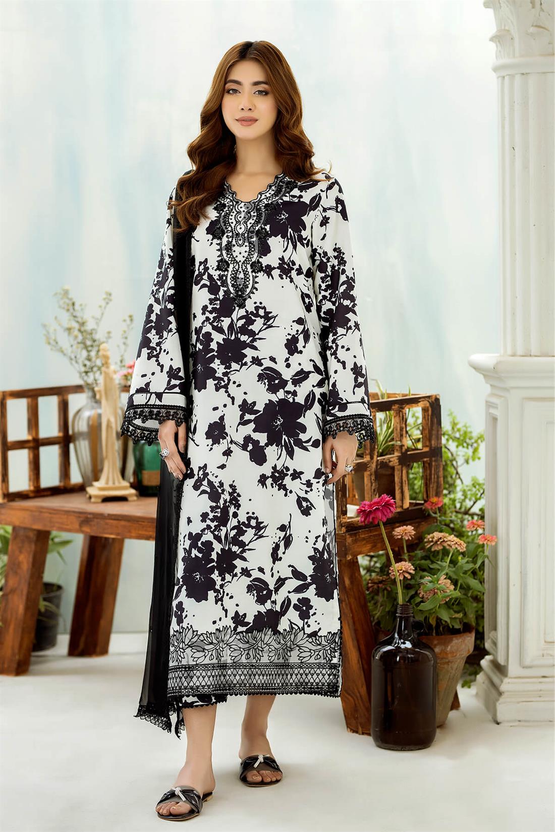 Pakistani Designer stitched women suit