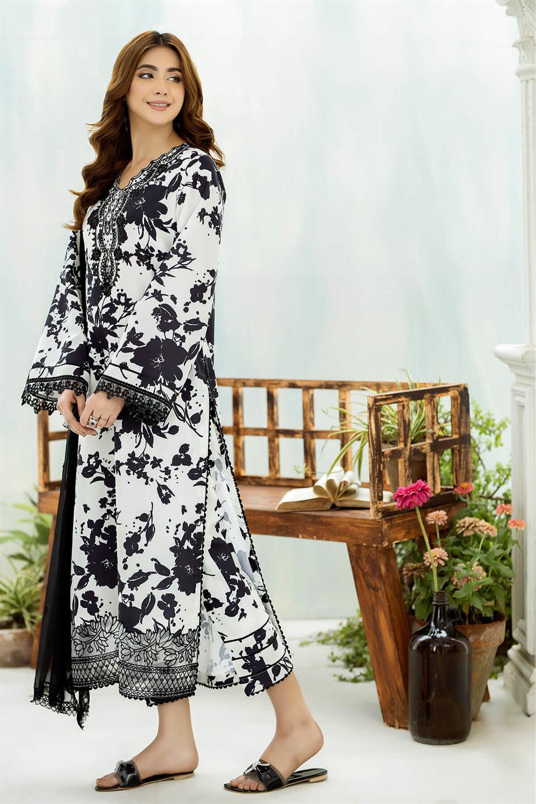 Pakistani Designer stitched women suit