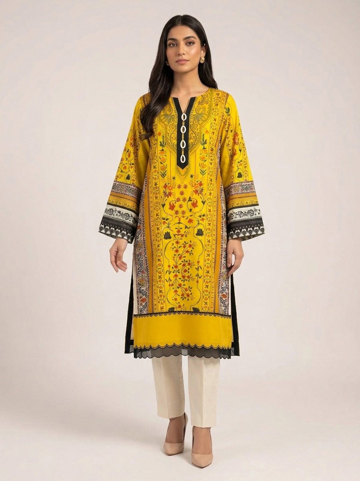 3pc dress with dupatta and trouser