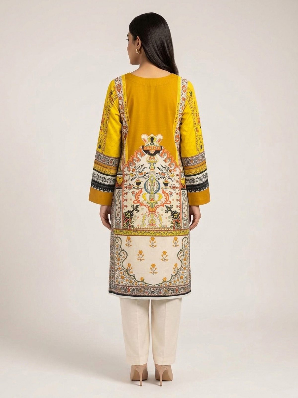 3pc dress with dupatta and trouser