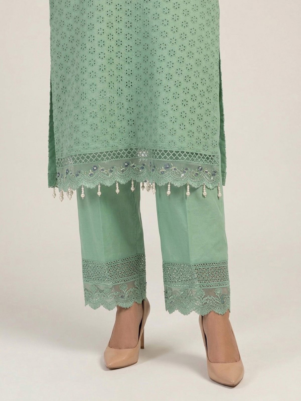 3pc dress with dupatta and trouser