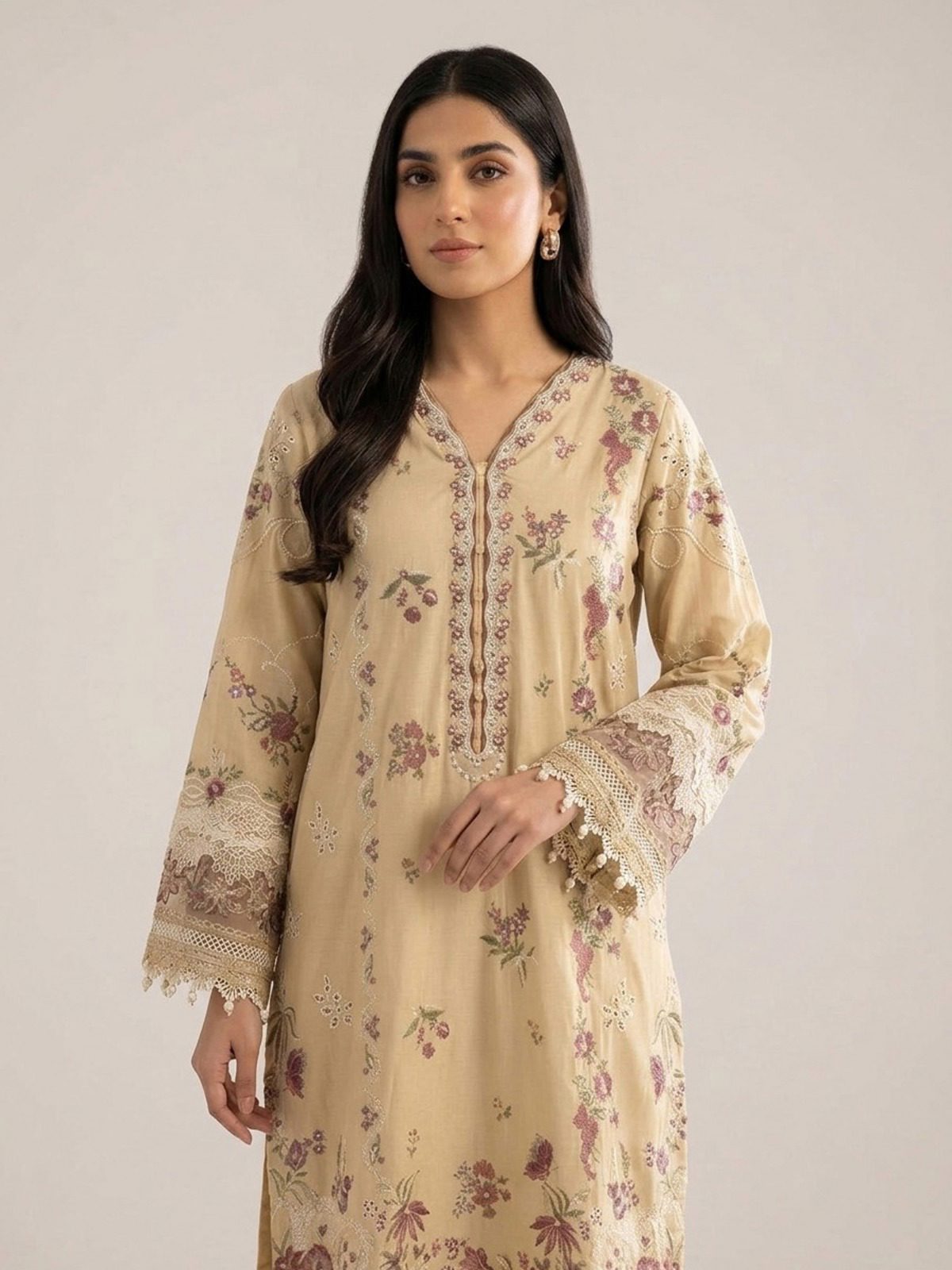 3pc dress with dupatta and trouser