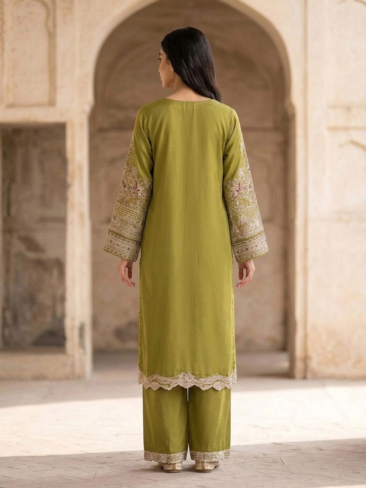3pc dress with dupatta and trouser