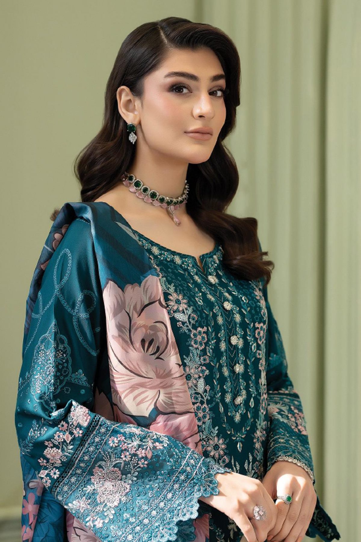 3pc dress with dupatta and trouser