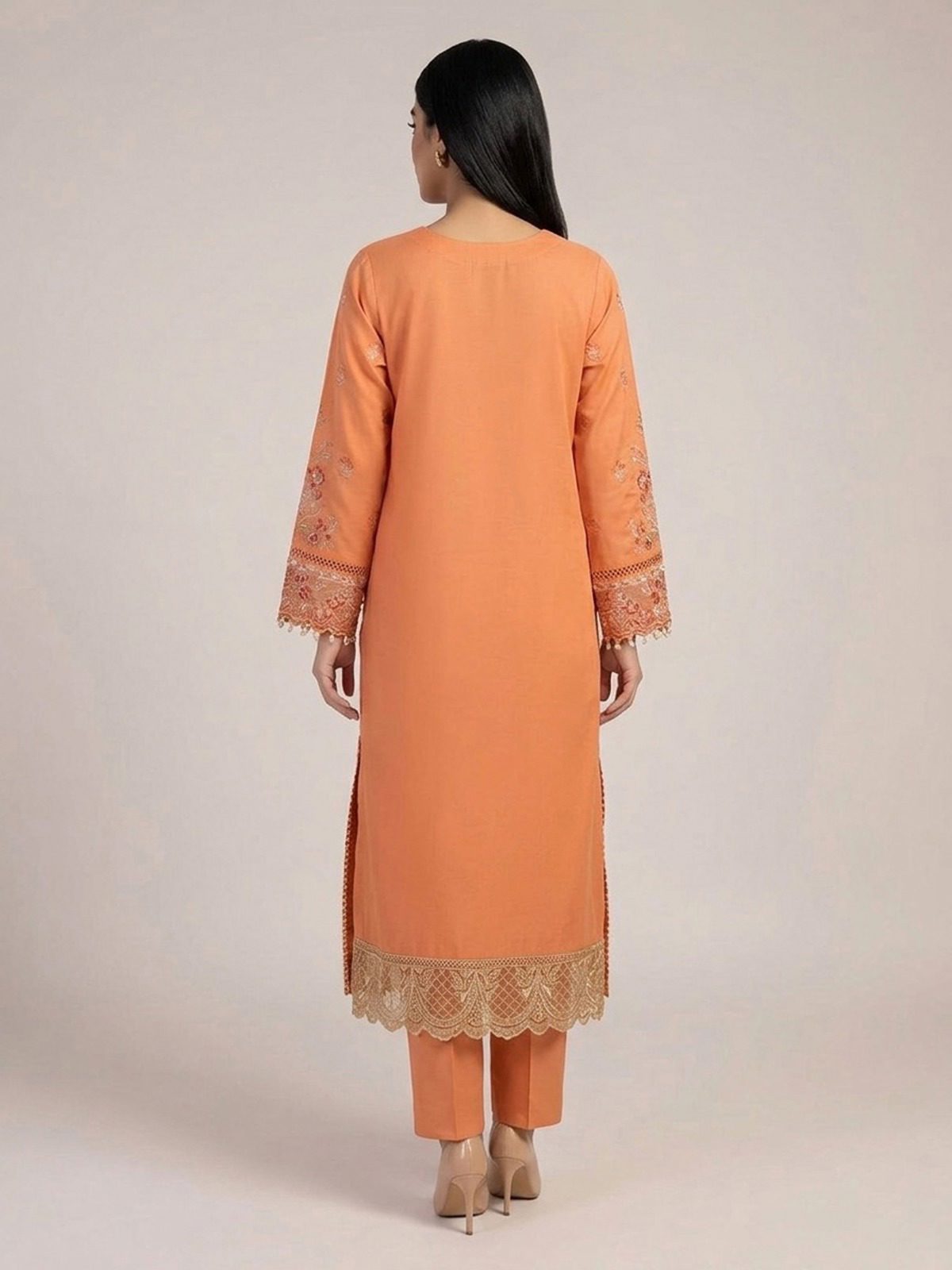 3pc dress with dupatta and trouser