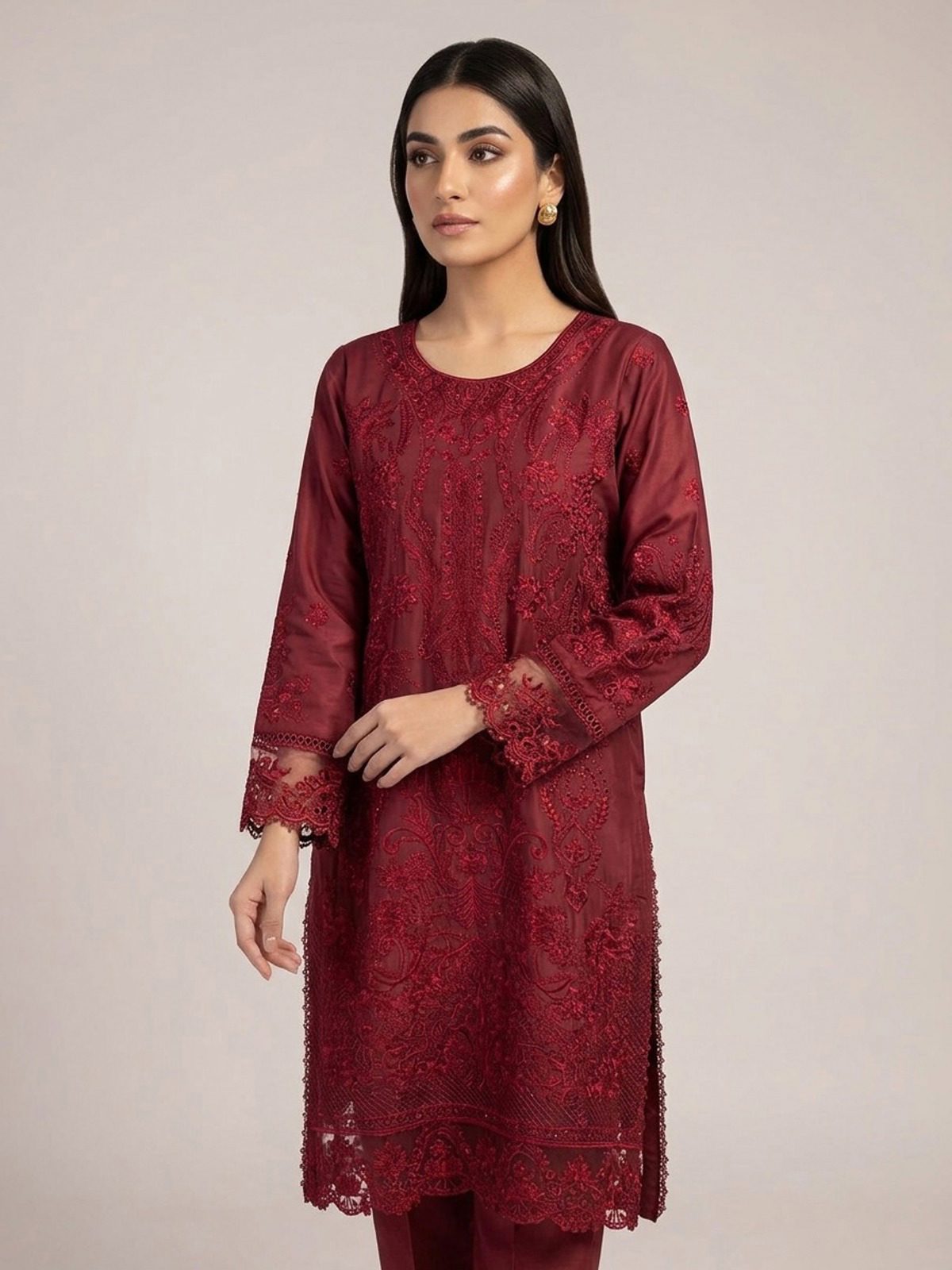 3pc dress with dupatta and trouser
