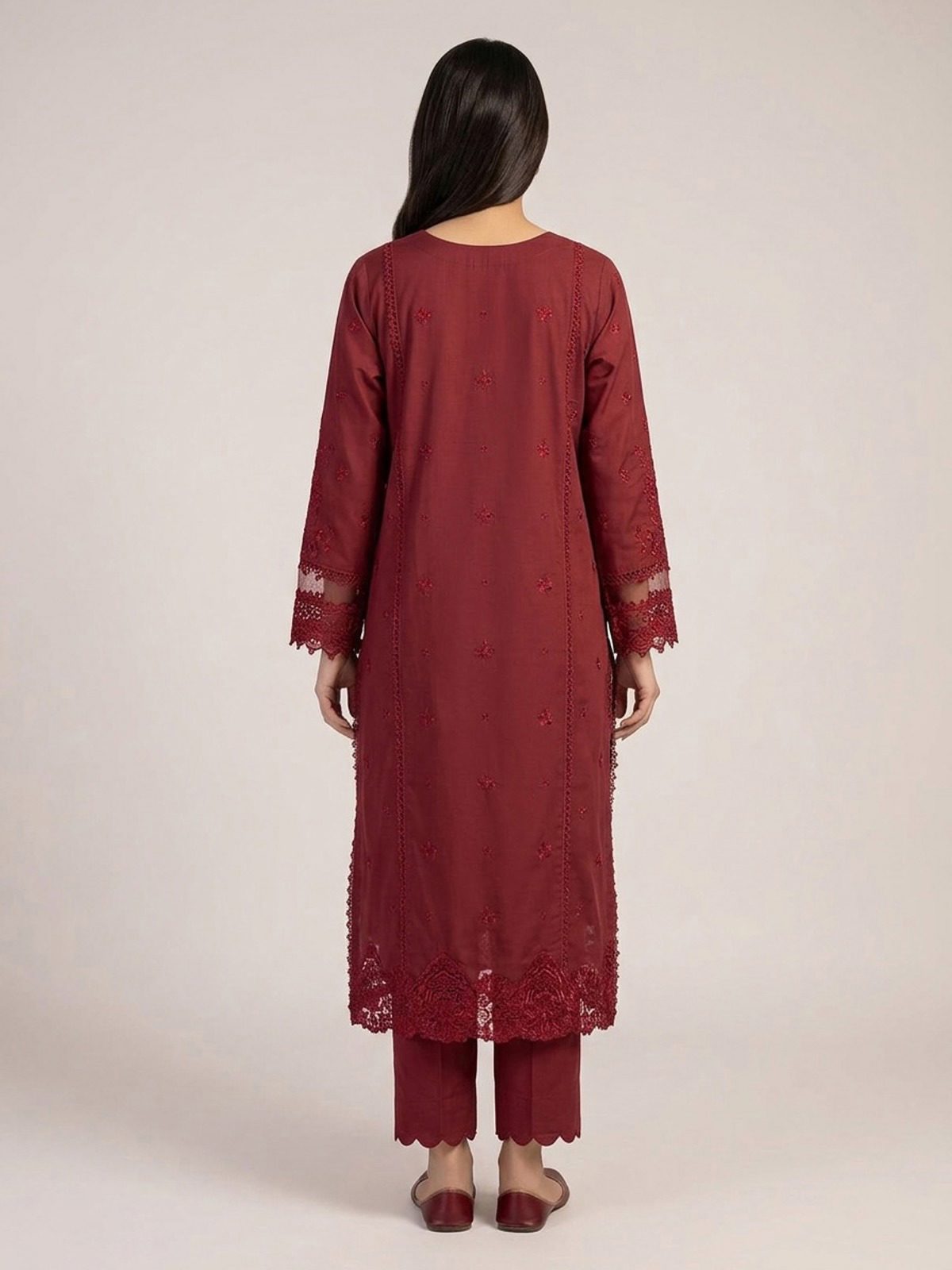 3pc dress with dupatta and trouser