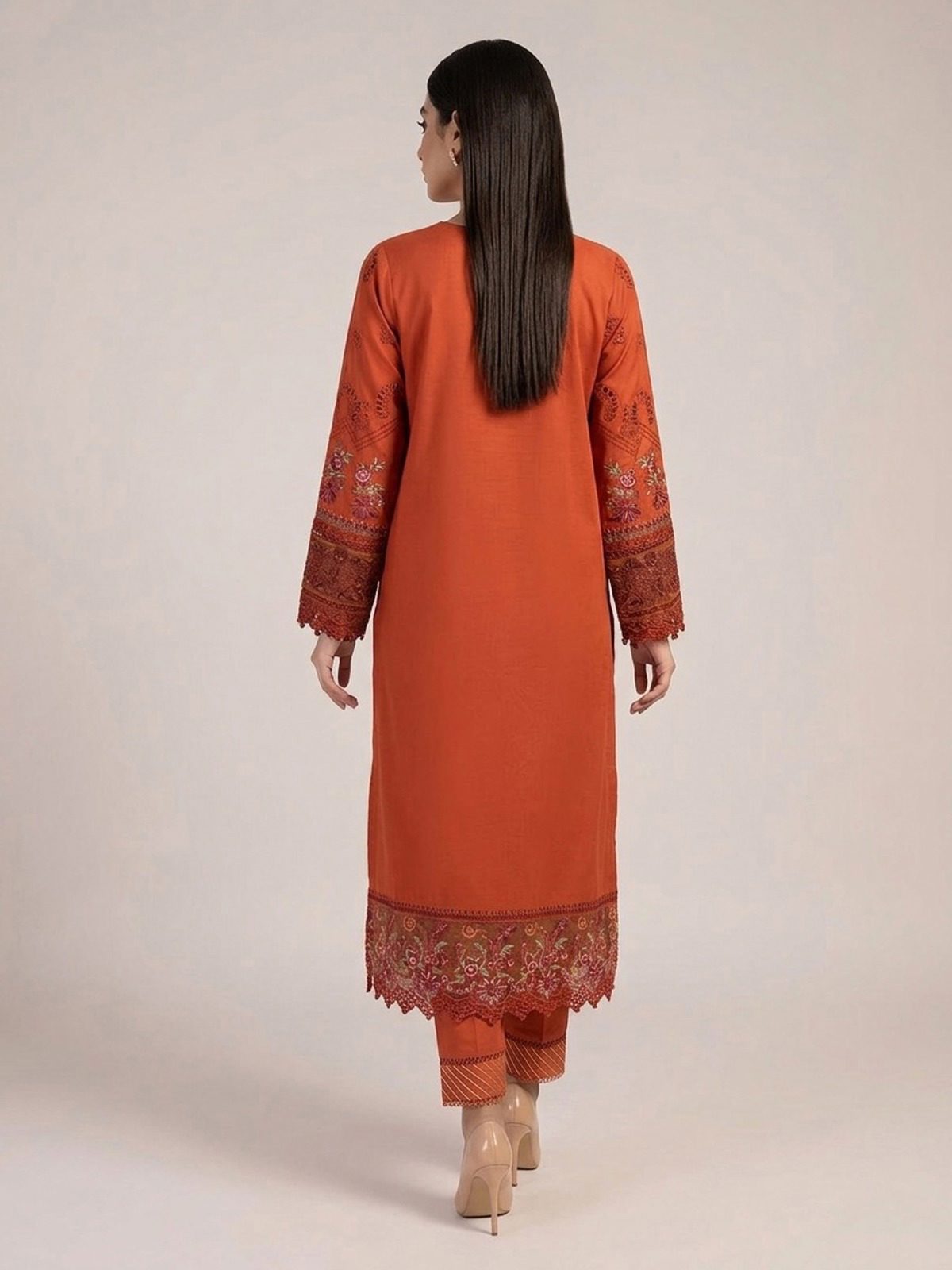 3pc dress with dupatta and trouser