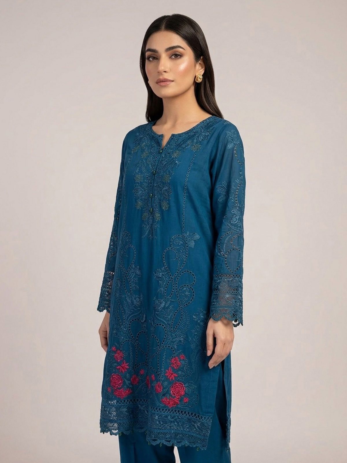 3pc dress with dupatta and trouser