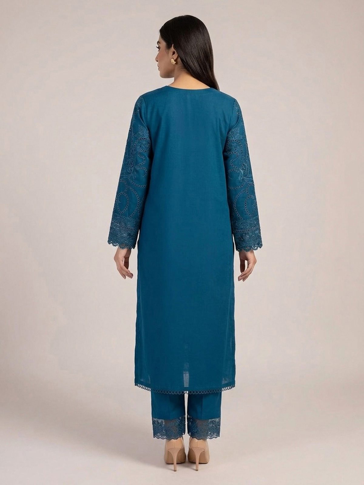 3pc dress with dupatta and trouser