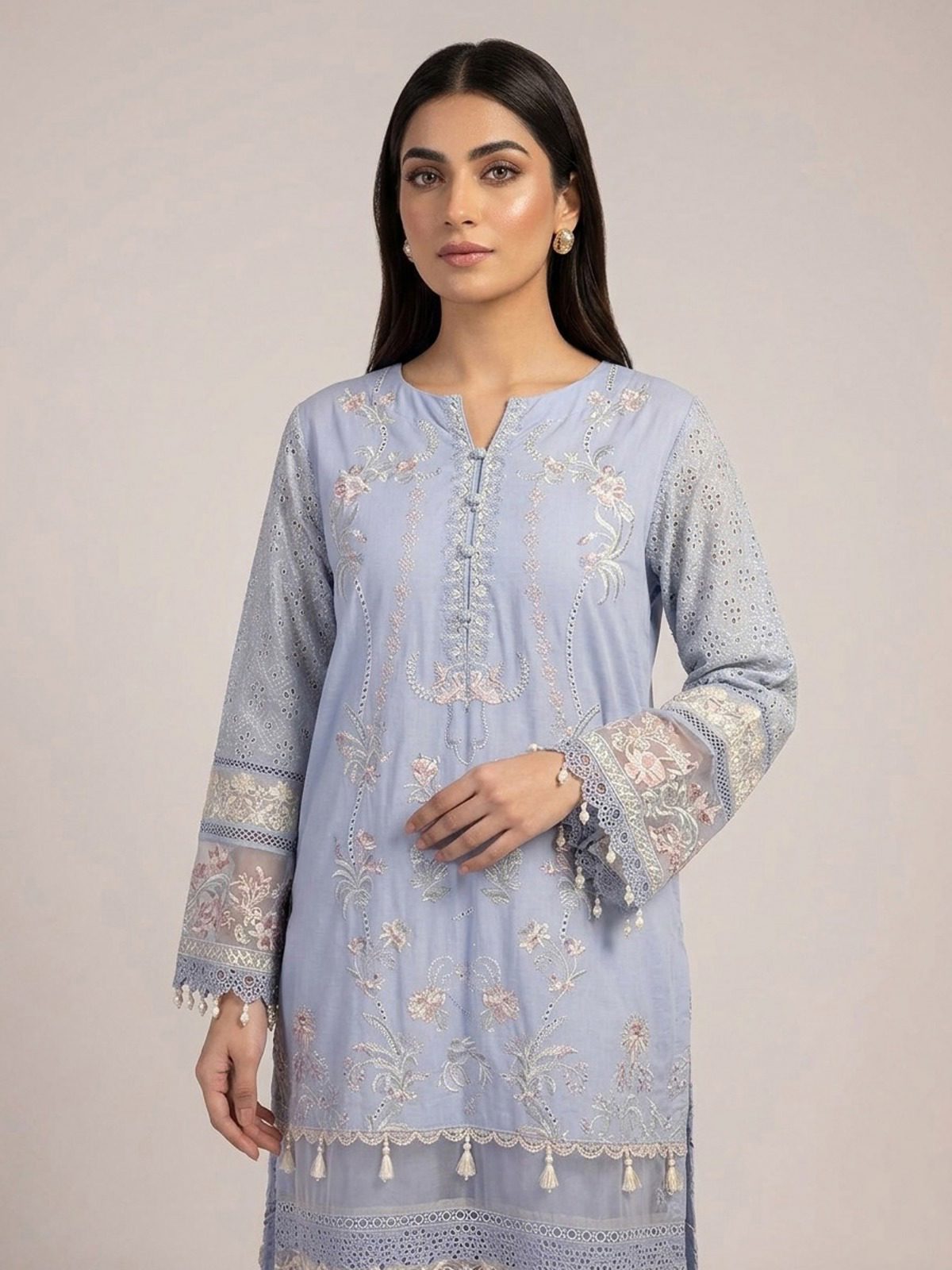 3pc dress with dupatta and trouser