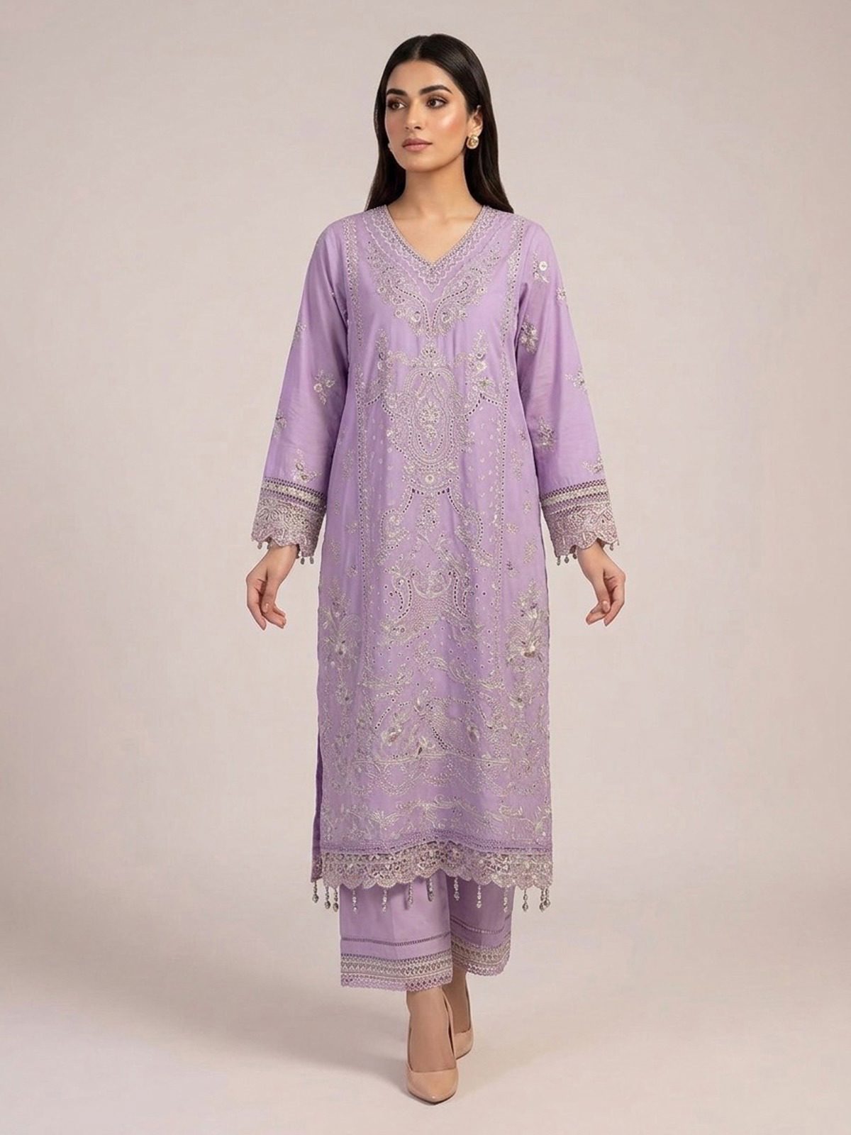 3pc dress with dupatta and trouser