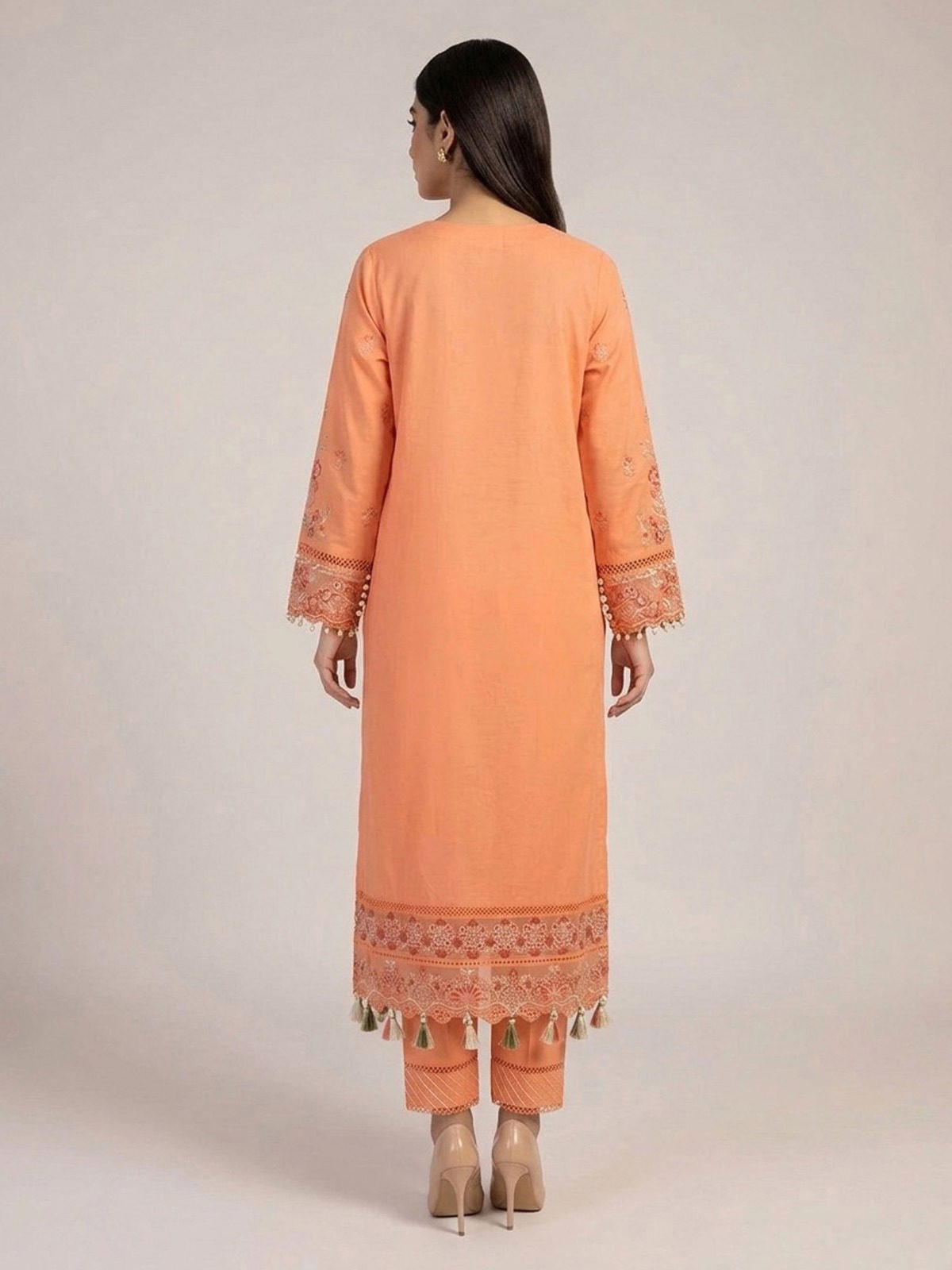 3pc dress with dupatta and trouser