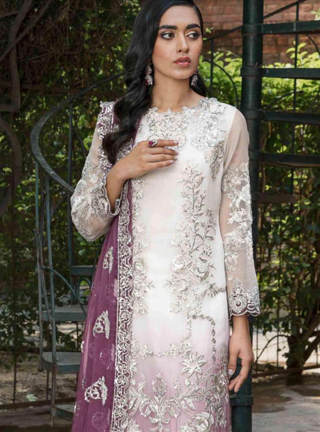 Embroidered Chiffon