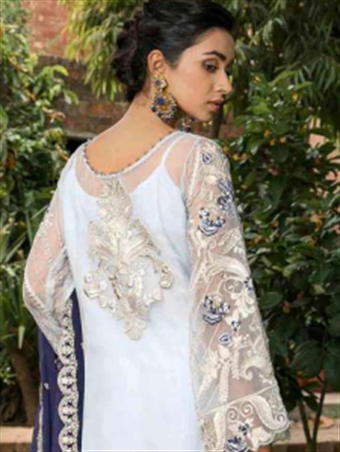 Embroidered Chiffon