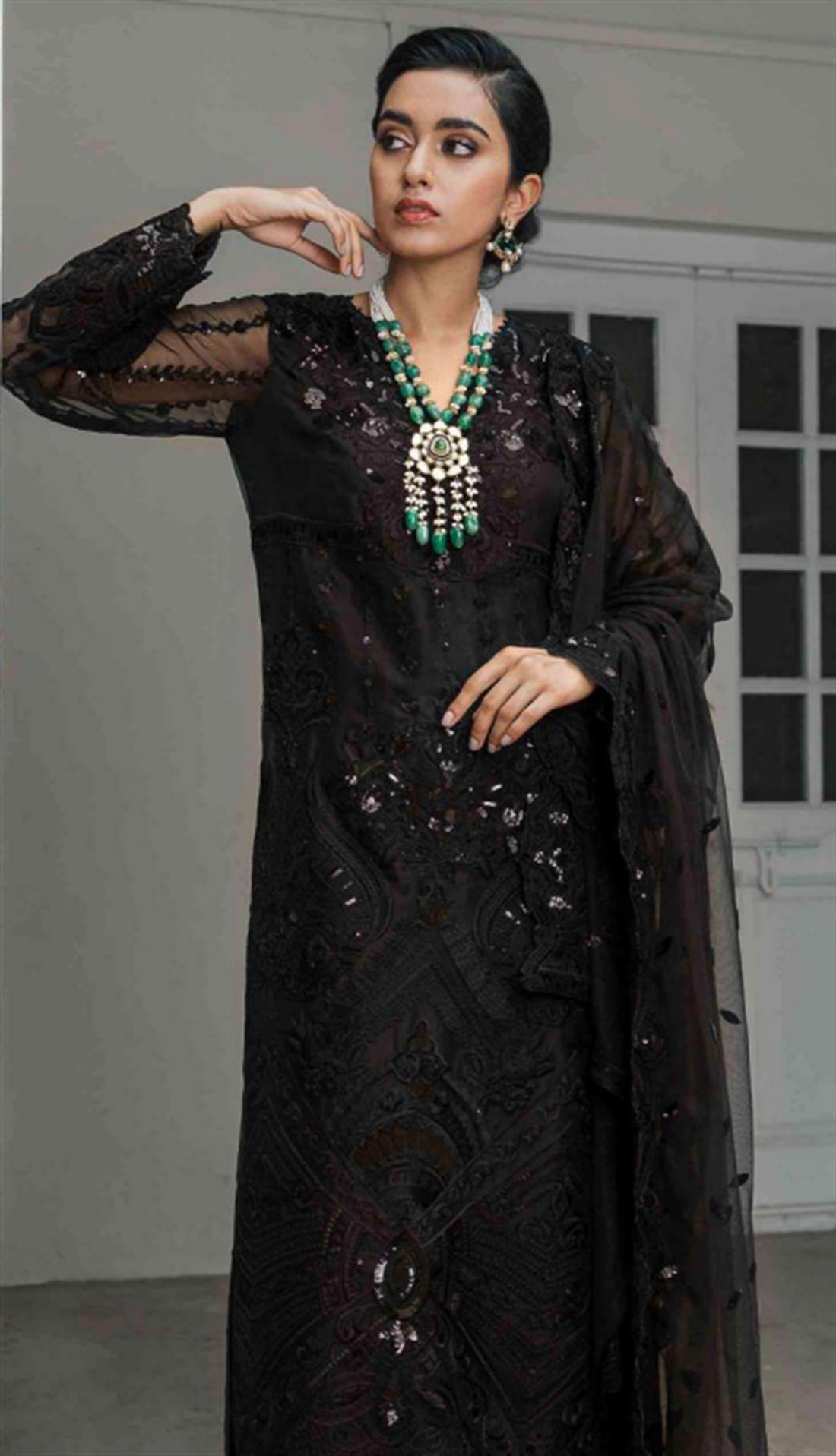 Embroidered Organza