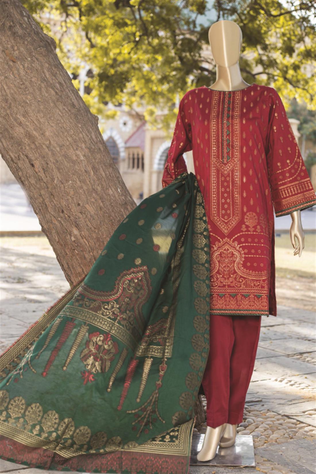 Women's Designer Collection BIN SAEED 3 PIECE STITCHED