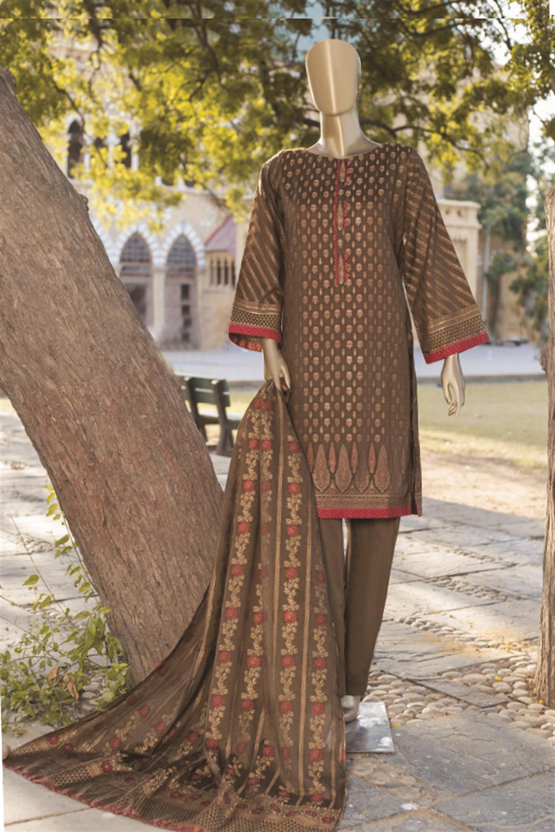 Bin Saeed 3 Piece Stitched