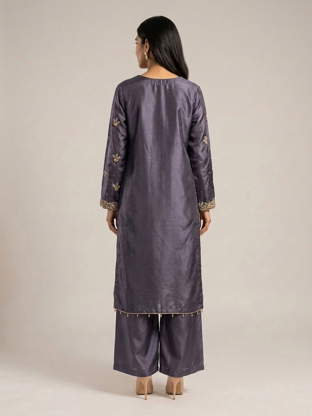3pc premium embroidery dress with dupatta and plazo
