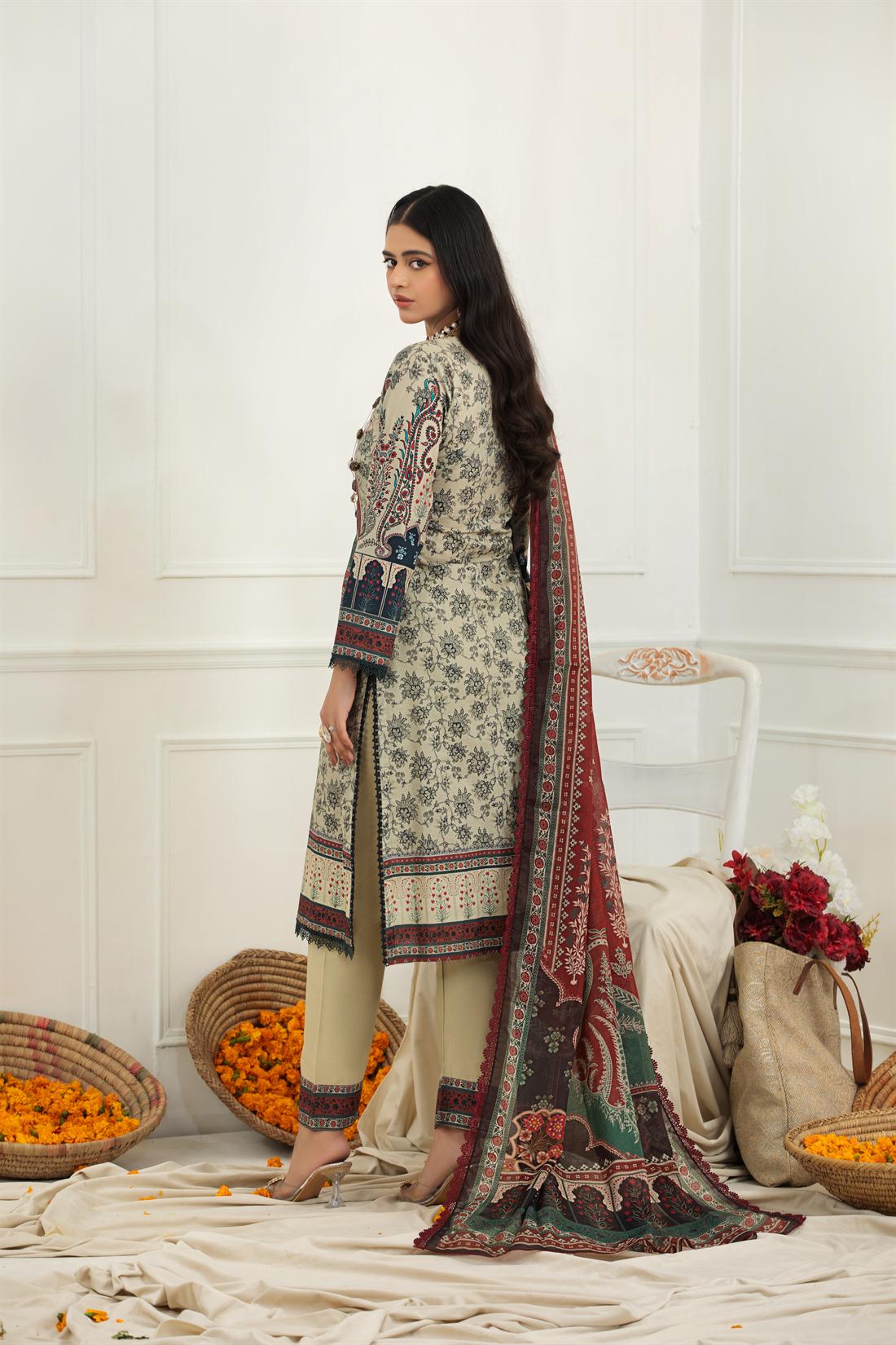 Pakistani Designer stitched women suit