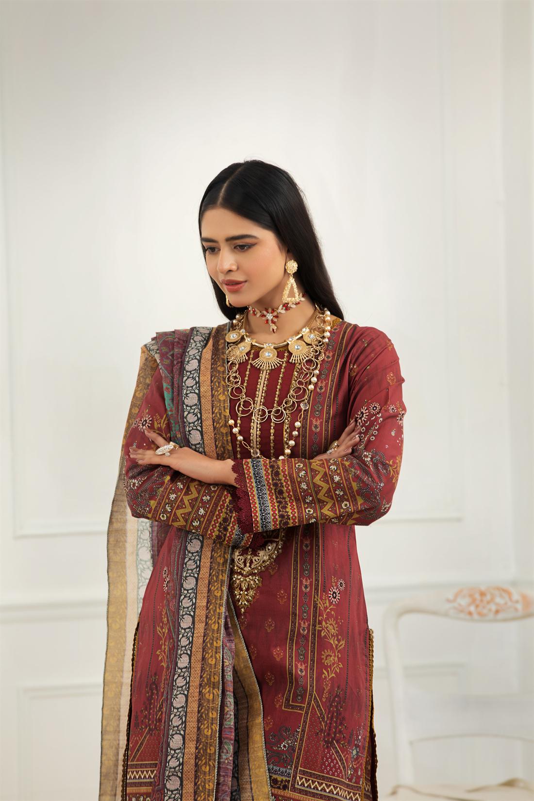 Pakistani Designer stitched women suit