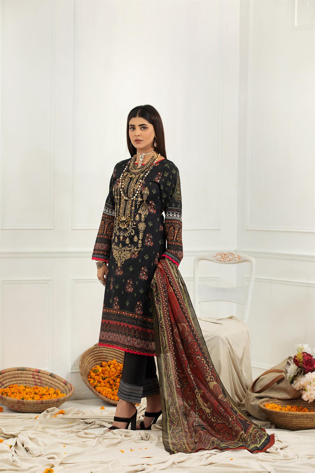 Pakistani Designer stitched women suit