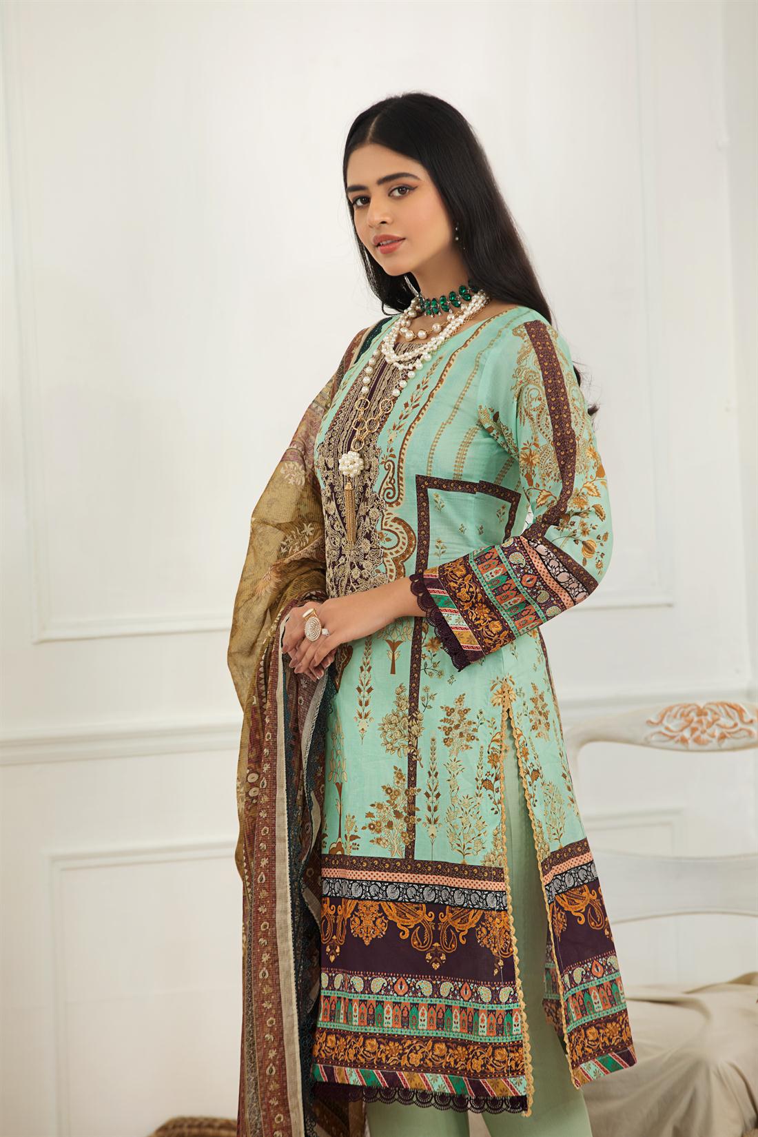 Pakistani Designer stitched women suit